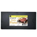 8" x 15.75" Slate Serving Plate