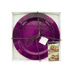 16&quot; Purple Glass Plate