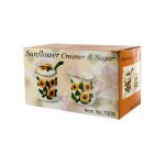 Sunflower Creamer and Sugar Set