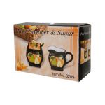 Pear Creamer and Sugar Set