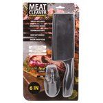 6" Meat Cleaver with Mini Knife Sharpener