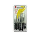 Professional knife set with cutting board