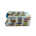 20 piece storage container set