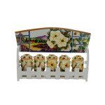 Magnolia Ceramic Spice Rack