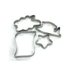 Metal Graduation-Themed Cookie Cutters