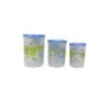 Decorative storage containers, pack of 3