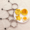 1pc Stainless Steel Fried Egg Pancake Shaper Omelette Rings Mold Mould Frying Egg Cooking Tools Kitchen Accessories Gadget